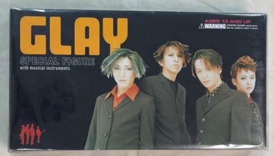 GLAY ファンクラブ限定の初フィギュア / スペシャルフィギュア 未使用
