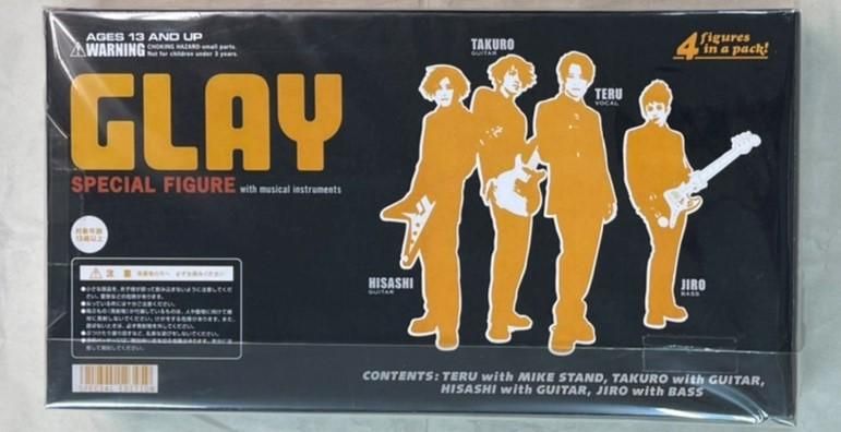 GLAY ファンクラブ限定の初フィギュア / スペシャルフィギュア 未使用