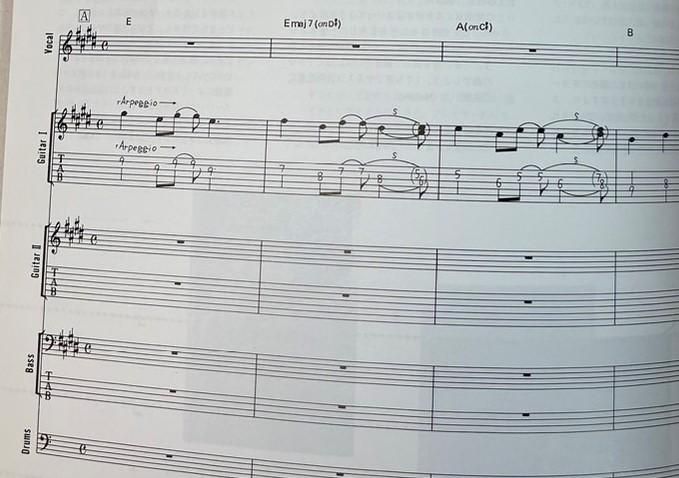 スーパーカー バンドスコア スリーアウトチェンジ シンコー