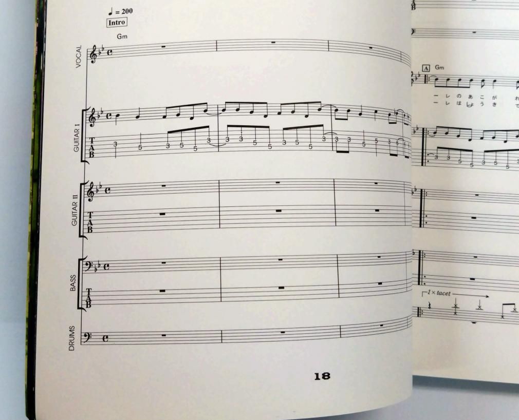 ブランキージェットシティ バンドスコア スカンク BLANKEY JET CITY