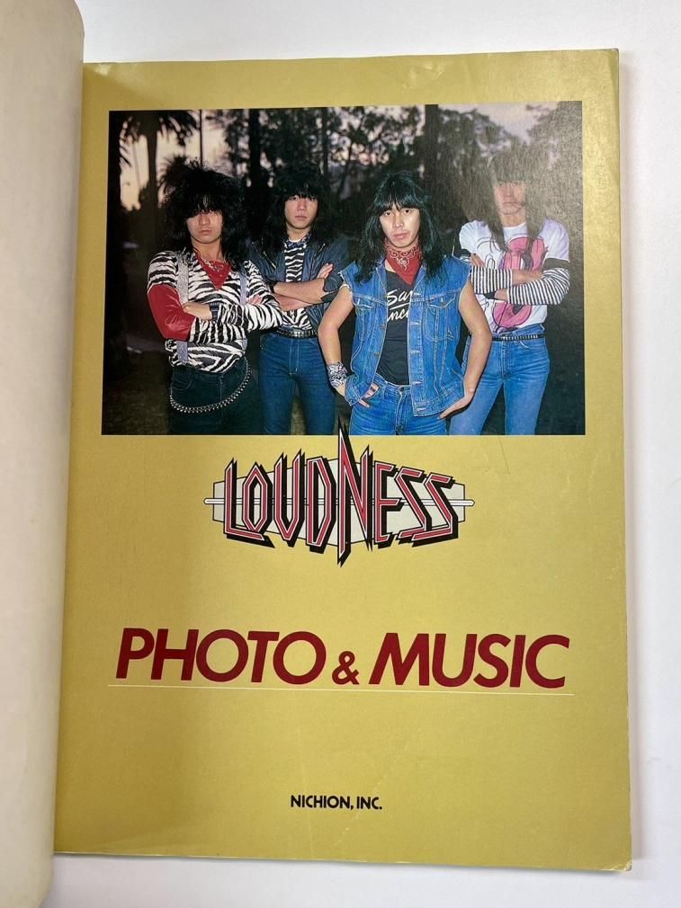 ラウドネス バンドスコア LOUDNESS THUNDER IN THE EAST サンダー