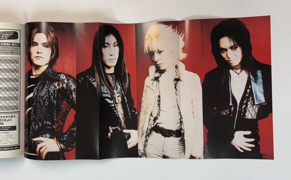 Vicious ヴィシャス 1998.11 表紙＆特集 MALICE MIZER/ FANATIC CRISIS