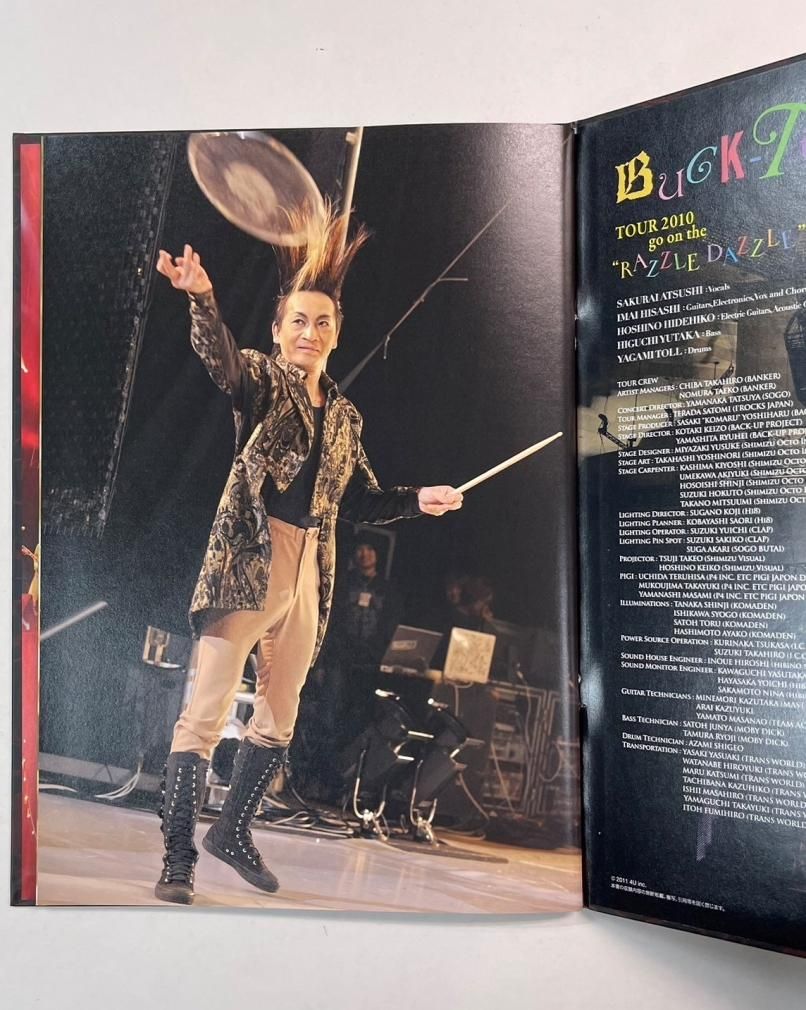ヤガミトール WEB限定写真集 BUCK-TICK TOUR 2010 RAZZLE DAZZLE