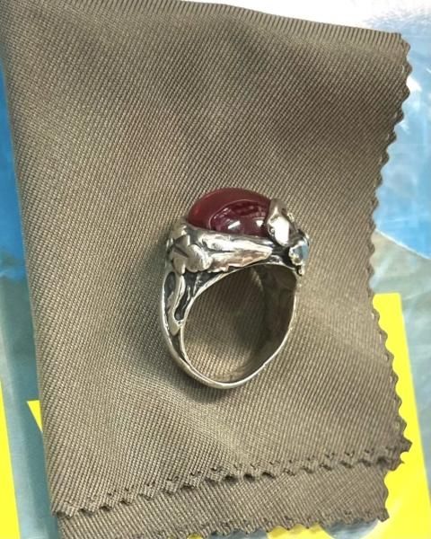 hyde デザインリング THE APPLE VAMPROSE ロゴ入り アップル シルバー