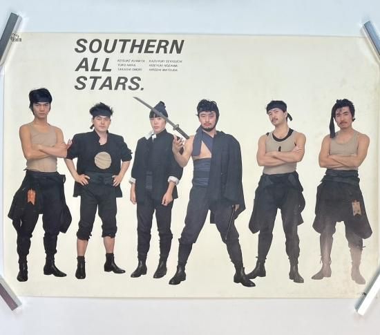 レア サザンオールスターズ ホタルカリフォルニアB2ポスター ※フレーム