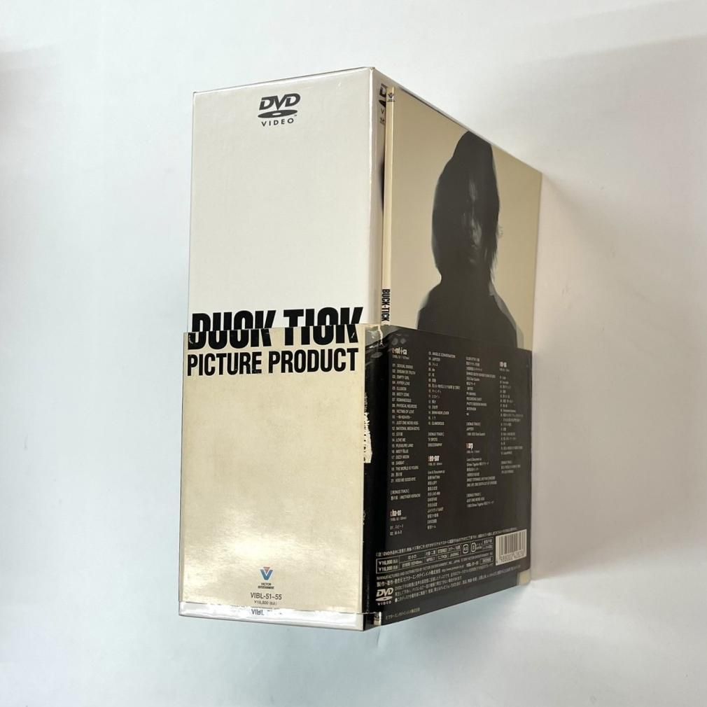 BUCK-TICK 限定版DVD BOX PICTURE PRODUCT DVD5枚組 豪華写真集付