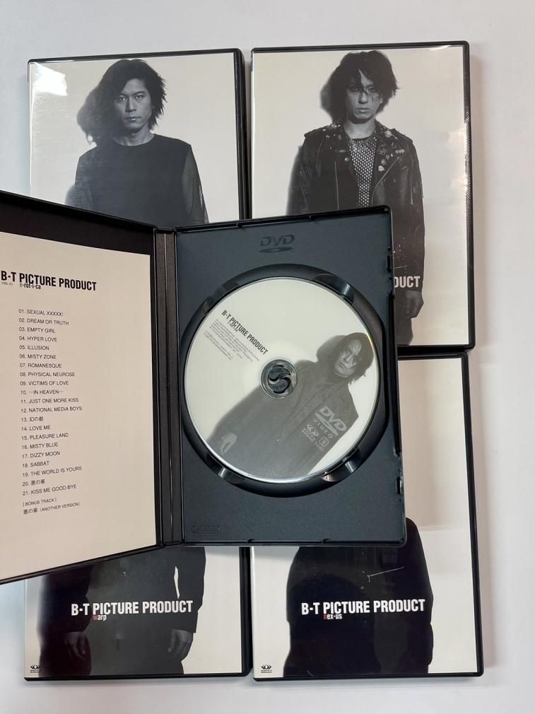 BUCK-TICK 限定版DVD BOX PICTURE PRODUCT DVD5枚組 豪華写真集付