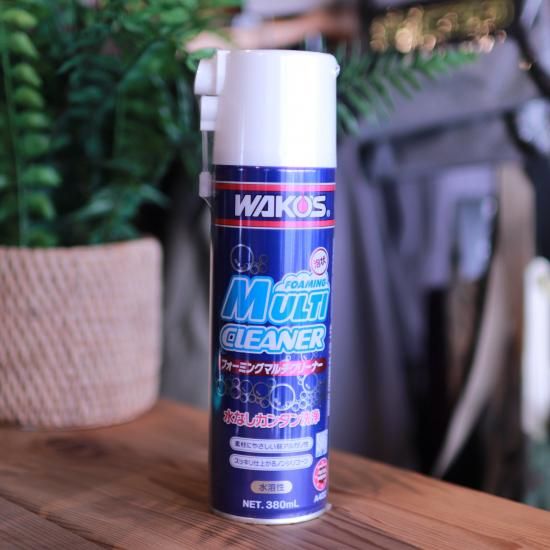 WAKO'S フォーミングマルチクリーナー | 380ml - 自転車屋ちゅう吉福山店
