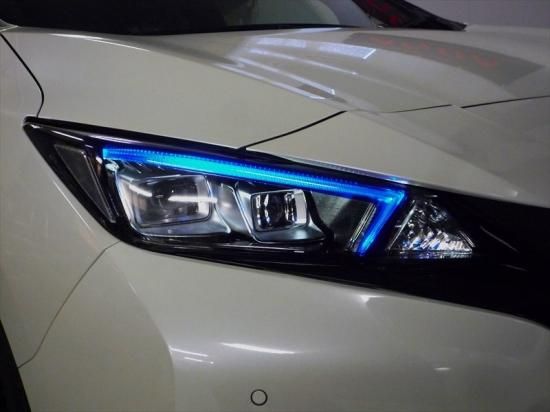 リーフZE1 ヘッドライトフィルム - 長野県松本市のカーセキュリティ