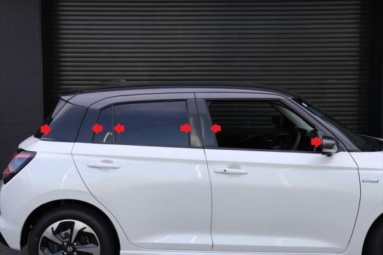 スイフトZCE系 ピラーシート - 長野県松本市のカーセキュリティ専門店