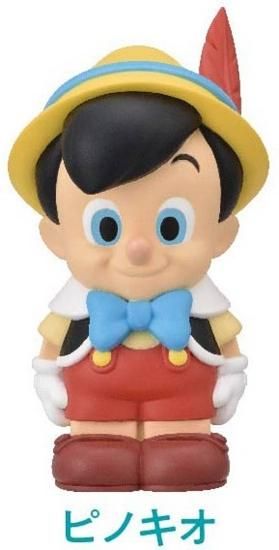 ピノキオ】ディズニークラシック ソフビパペットマスコット - トレカ