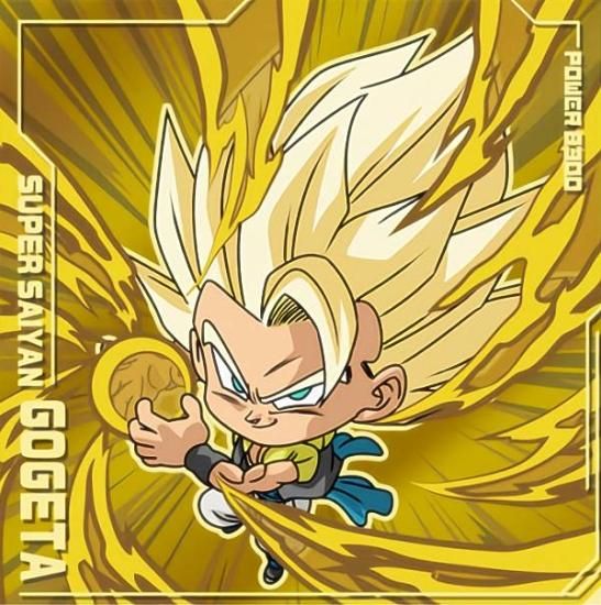 超6-27 ゴジータ (ゴールドレア) 】 ドラゴンボール 超戦士シール