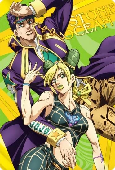 オリジナル描き下ろし] No.24 空条承太郎＆空条徐倫 (SPカード