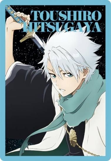 24.日番谷冬獅郎 (ビジュアルカード) 】 BLEACH ウエハース2 - トレカ