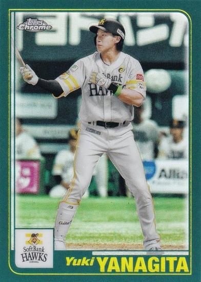 NPB ベースボールカード 01-3 柳田悠岐 福岡ソフトバンクホークス