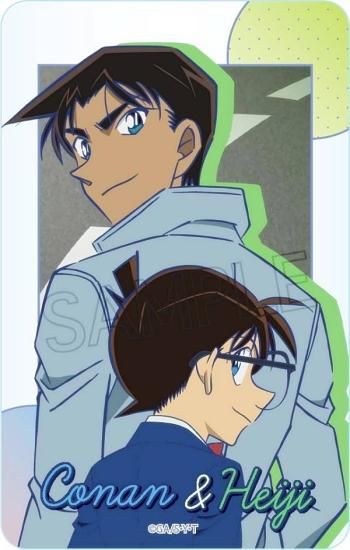 19.江戸川コナン＆服部平次】 名探偵コナン クリアカード Vol.2