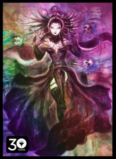 や*ま様 MTG 戦慄衆の将軍、リリアナ 30周年アートスリーブ