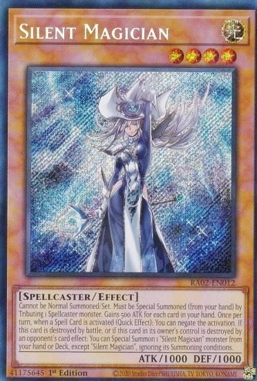遊戯王 RA02-EN012 沈黙の魔術師－サイレント・マジシャン (英語版 1st