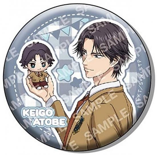 新テニスの王子様 テニプリ 跡部景吾 ホログラム ハート 缶バッジ