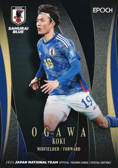 サッカー日本代表オフィシャルトレーディングカード 18 小川航基 NEC