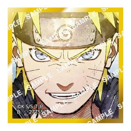 うずまきナルト】豆ガシャ色紙 NARUTO-ナルト- 疾風伝 第三弾 - トレカ