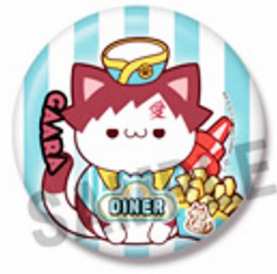 我愛羅A】MEGA CAT PROJECT NARUTO-ナルト- 疾風伝 ニャルト! 缶バッジ