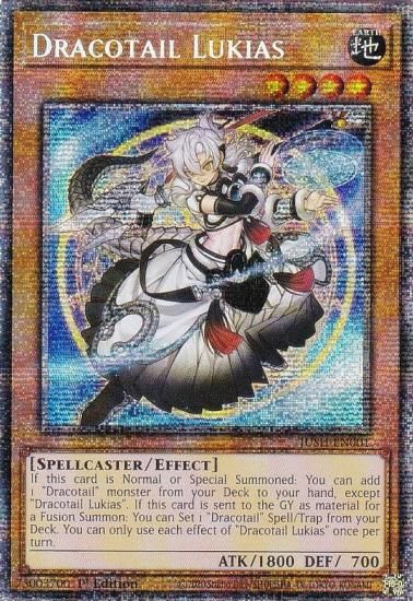 遊戯王 JUSH-EN001 星辰槍手ルキアス (英語版 1st Edition スター