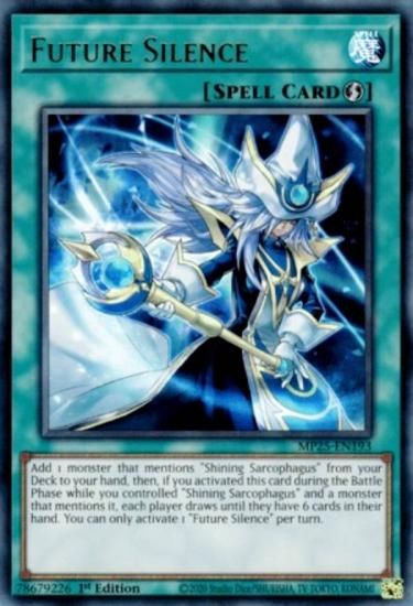 遊戯王 MP25-EN193 未来への沈黙 (英語版 1st Edition ウルトラレア