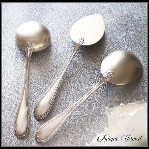 フランス製 純銀デミタススプーン 12本セット ミネルヴァ
