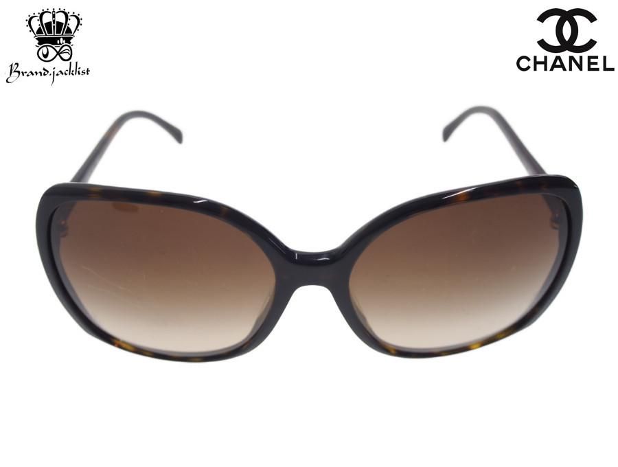 Used 通常品】シャネル CHANEL サングラス 眼鏡 べっ甲 ブラウン
