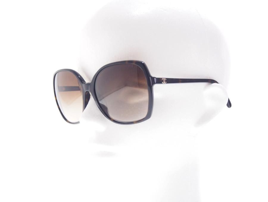 Used 通常品】シャネル CHANEL サングラス 眼鏡 べっ甲 ブラウン