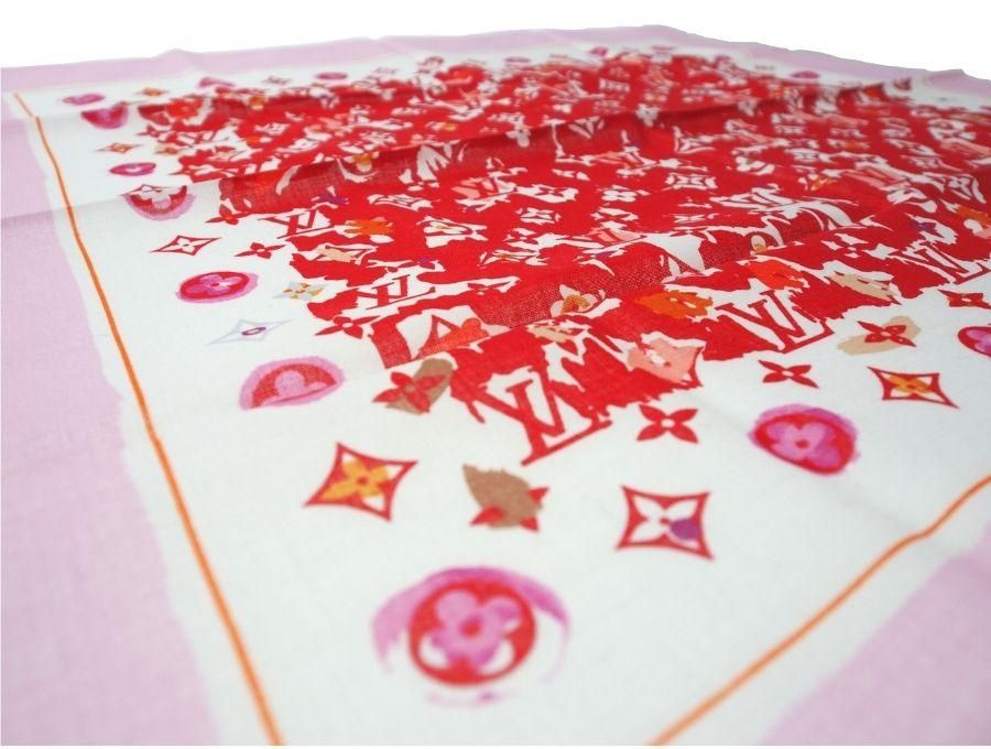 Used 未使用】ルイヴィトン LOUIS VUITTON ブティック 大判ハンカチ