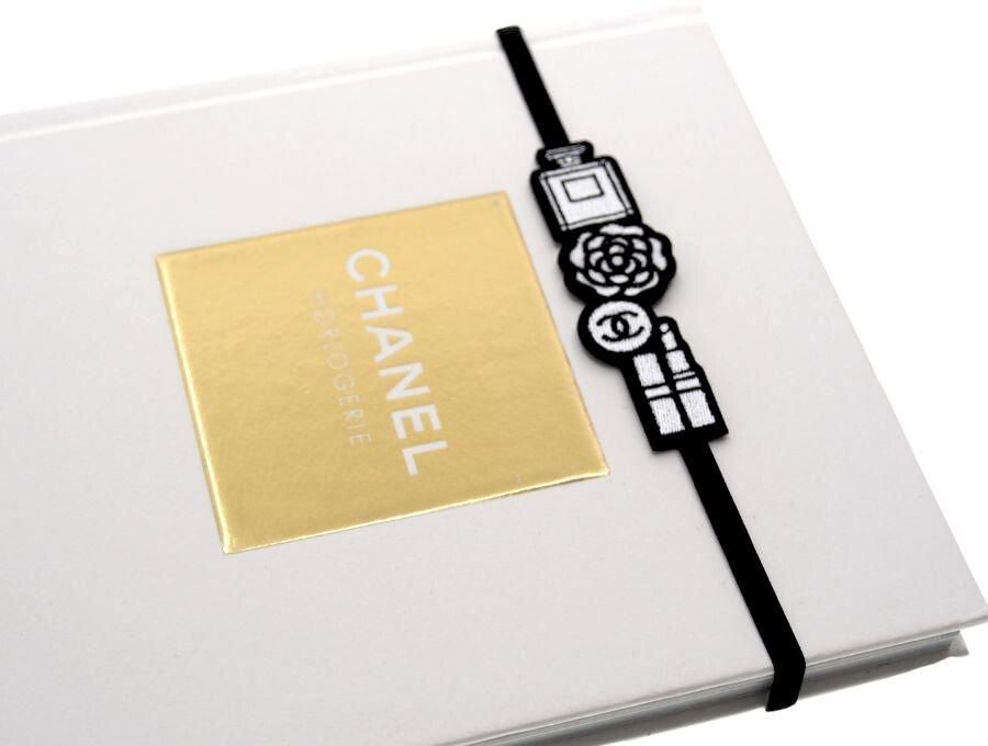 シャネル ラ コレクション ノベルティ ブックバンド 香水 カメリア