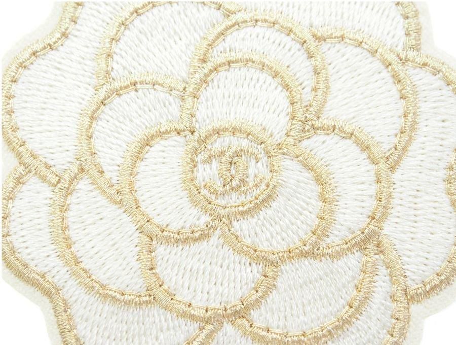 シャネル ノベルティ カメリア 刺繍チャーム LA COLLECTION ココマーク