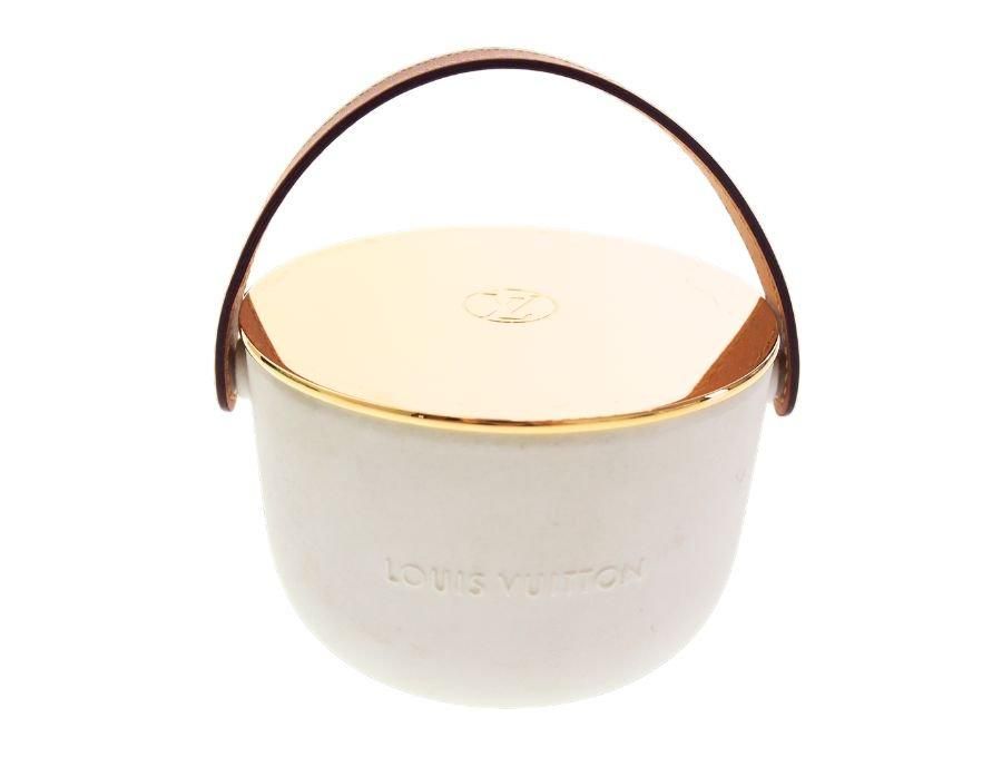 ルイヴィトン アロマキャンドル 香りのろうそく ILE BLANCHE イル