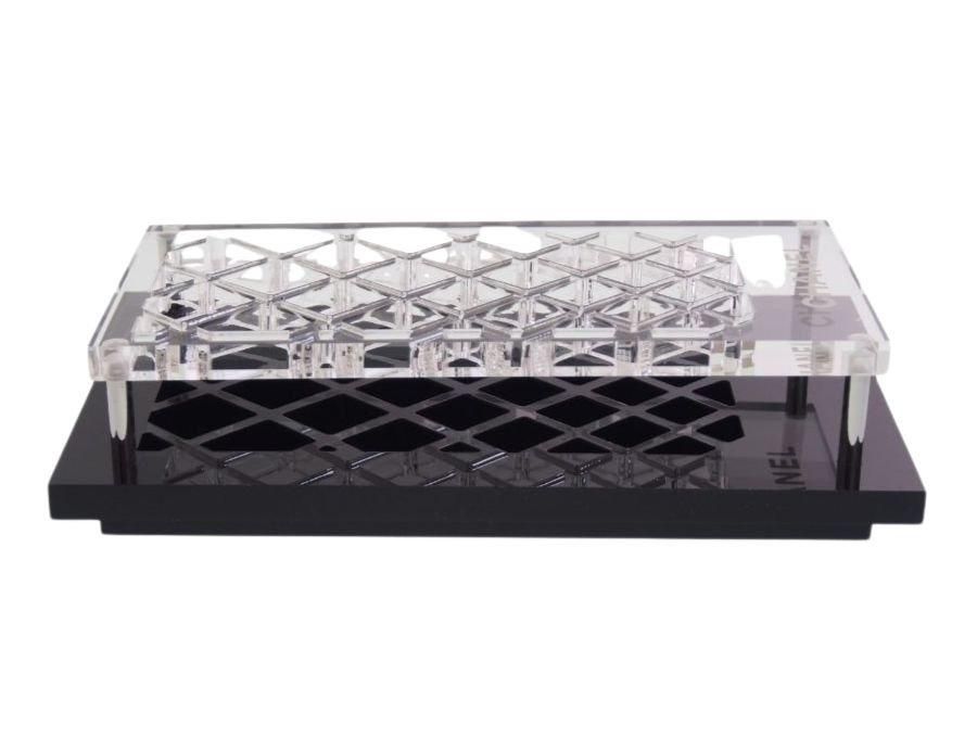 シャネル ノベルティ コスメスタンド アクリルケース 32マス 収納