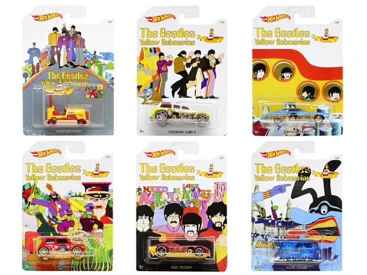 ホットウィール ビートルズ イエローサブマリン メタルダイキャスト