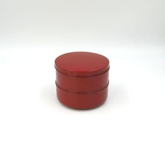 ミニ重箱 二段 後藤塗り 15㎝ 木製 国産 漆塗り - japanyamatomi