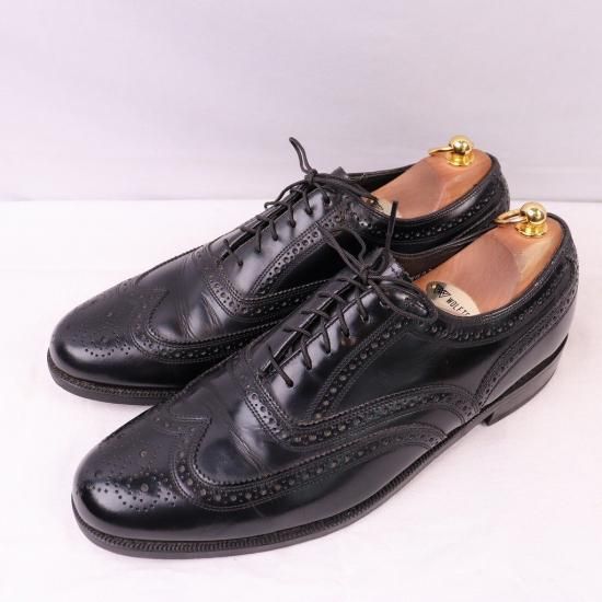 中古】Florsheim(フローシャイム)メンズレザーシューズ(内羽根)90's90