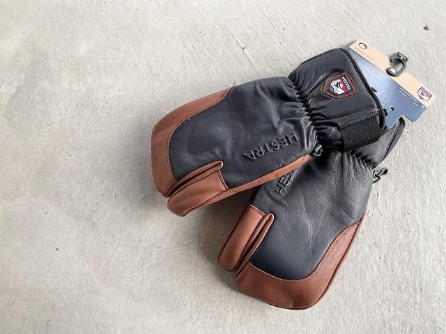 HESTRA / Topo 3-FINGER navy / brown - SALT
