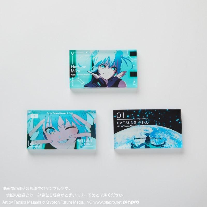 HATSUNE MIKU EXPO 10th Anniversary』 アクリルブロック3個セット