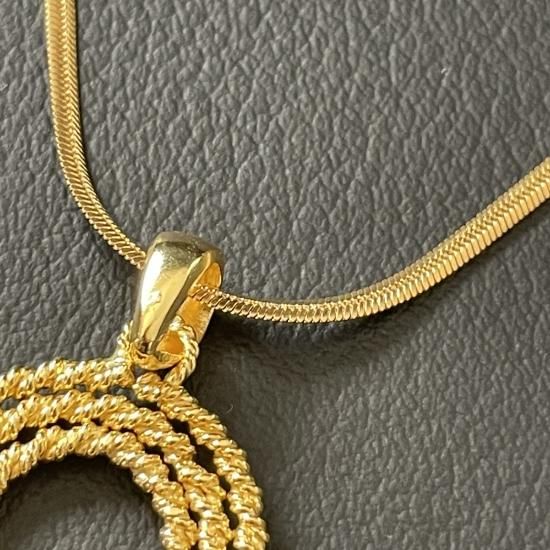 テンソルリングチタンペンダント ニューディメンション ゴールド