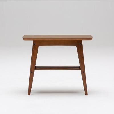 カリモク60】 サイドテーブル ウォールナット色（天板：メラミン化粧板