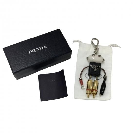 PRADA】プラダ Edward キーリング トリック ロボット 1ARA97 【中古