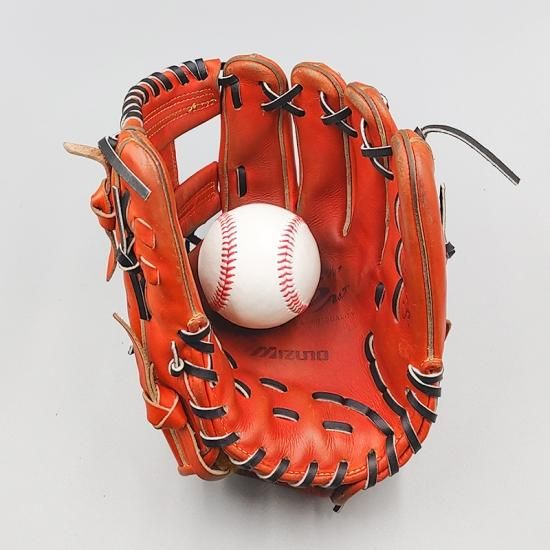 全紐交換済み (高校野球対応)】 ミズノ 硬式グローブ / 内野手用