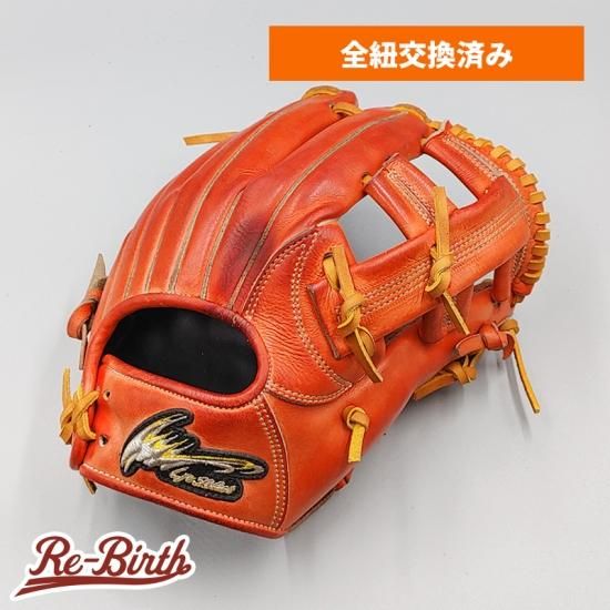 全紐交換済み (高校野球対応)】 IPセレクト 硬式グローブ / 内野手用