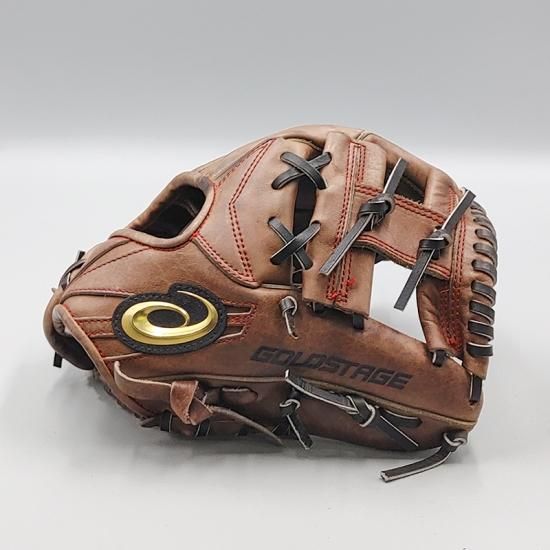 全紐交換済み】 アシックス 硬式グローブ / 内野手用 型付け済み