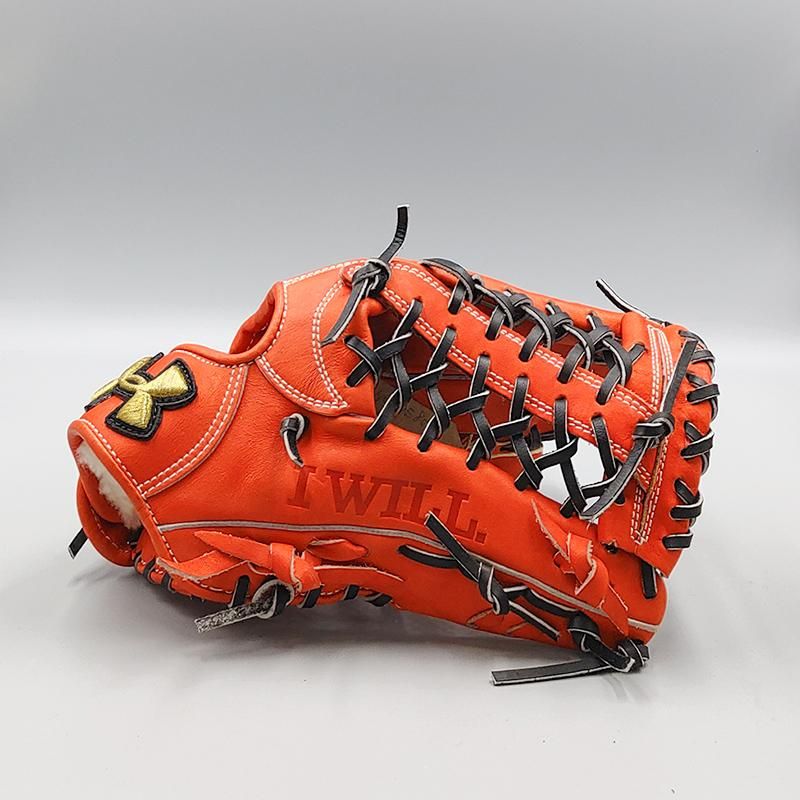 全紐交換済み (高校野球対応)】 アンダーアーマー 硬式グローブ / 外