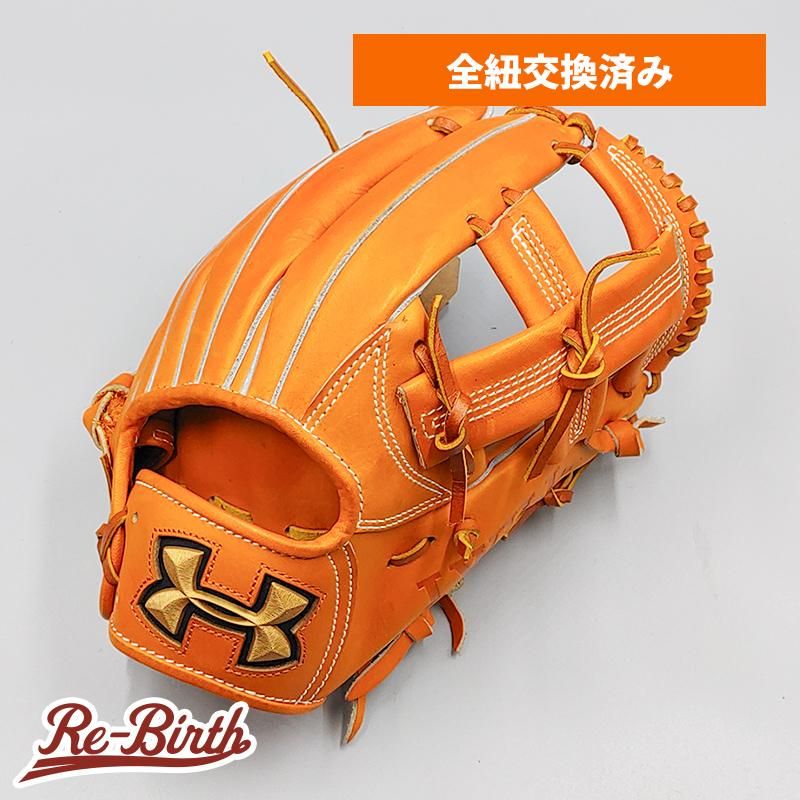 全紐交換済み (高校野球対応)】 アンダーアーマー 硬式グローブ / 内