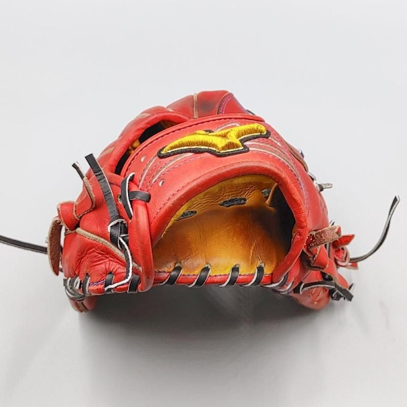 全紐交換済み (高校野球対応)】 ミズノ 硬式グローブ / 内野手用